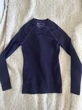 Figs Women’s Salta Underscrub Top in Dark Purple XS